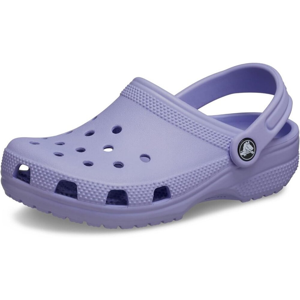 Crocs Kids' Purple Crocsfunlab Buzz Woody Clogs Pull On Ankle Straps Shoes